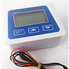 Digital Flow Meter LCD display Digital meter temperature measuring flow senosr total Liter Gal