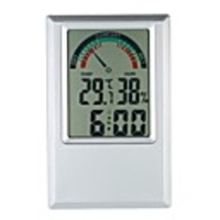 Digital Hygrometer Thermometer Garden Temperature Humidity Meter Max Min Value Alarm Clock Comfort Level Testing Tools