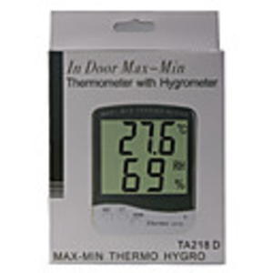 Digital LCD Indoor Temperature Hygrometer Thermometer TA218D