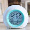 Digital LED Glowing Change Clock Alarm Thermometer with Nature Sound miniinthebox