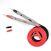 Digital Multimeter Test Lead 20A Extra-point PVC Needle Gold-plated Double Insulated Universal Meter Test Line Meter Rod