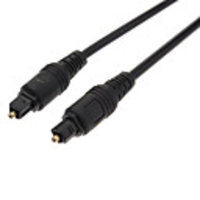 Digital Optical Fiber Optic Toslink Audio Cable (3M,  Black)