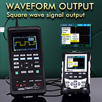 Digital Oscilloscope - ET120M HD 2.4 TFT Color Screen Digital Oscilloscope 120MHz Bandwidth 500MSa/s Sampling Rate miniinthebox