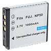 Digital Video Battery Replace Fuji.NP50 for FUJ.F200EXR F75EXR and More (3.7v,  1000 mAh)