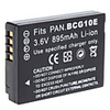 Digital Video Battery Replace Panasonic BCG10E for Panasonic TZ7 and More (3.6v,  895 mAh)