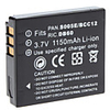 Digital Video Battery Replace Panasonic S005E/BCC12 for Panasonic FX3 FX8 and More (3.7V,  1150 mAh)