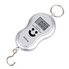 Digital Weighting Hook Scale with Neck Strap -Silver (40kg Max/10g Resolution)