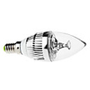 Dimmable E14 3W 240-270LM 3000-3500K Warm White Light LED Candle Bulb (110/220V)
