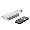 Dimmable E27 10W 800-900LM 6000-6500K Natural White Light Remote Controlled LED Corn Bulb (110-240V)