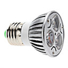Dimmable E27 3x1W 270-300LM 3000-3500K Warm White Light LED Spot Bulb (220V)