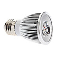 Dimmable E27 3x2W 540-600LM 6000-6500K Natural White Light Gold Cover LED Spot Bulb (220V)