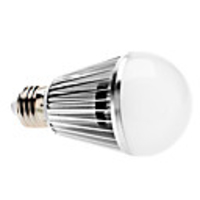 Dimmable E27 5x1W 450-500LM 3000-3500K Warm White Light LED Ball Bulb (220V)