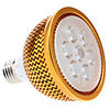 Dimmable E27 7W 630-700LM 3000-3500K Warm White Light Golden Shell LED Spot Bulb (85-265V)