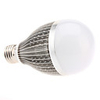 Dimmable E27 9W 810-850LM 6000-6500K Natural White Light LED Ball Bulb (85-265V)