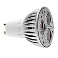 Dimmable GU10 3x1W 250-280LM 3000-3500K Warm White Light LED Spot Bulb (220V)