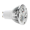 Dimmable GU10 3x1W 270-300LM 2800-3300K Warm White Light LED Spot Bulb (220V)