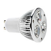 Dimmable GU10 3x1W 270-300LM 2800-3300K Warm White Light LED Spot Bulb (220V)