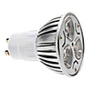 Dimmable GU10 3x1W 270-300LM 3000-3500K Warm White Light LED Spot Bulb (220V)