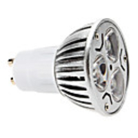 Dimmable GU10 3x1W 270-300LM 6000-6500K Natural White Light LED Spot Bulb (220V)