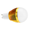 Dimmable GU10 3x2W 540-600LM 3000-3500K Warm White Light Gold Cover LED Ball Bulb (220V)