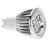 Dimmable GU10 5x1W 450-500LM 6000-6500K Natural White Light LED Spot Bulb (220V)