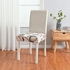 Dining Chair Seat Cover Set of 2 Pcs,  Stretch Fitted Dining Room Upholstered Chair Seat Cushion Cover,  Removable Washable Furniture Protector Slipcovers miniinthebox