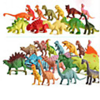 Dinosaur Toy Dolphin Fish Shark Butterfly Insect Whale Plastic 12 pcs Kids T-Rex Brachiosaurus Stegosaurus Triceratops Raptor Party Favors,  Science Gift Education Toys for Kids and Adults