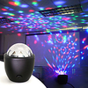Disco Ball Party Stage Projector Lights Mini Led Voice Activated USB Crystal Magic Ball Flash DJ Lights for Home KTV Bar Car miniinthebox