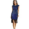 Diva Disco 1980s Fringed Dress Vacation Dress Dress Women