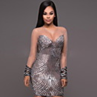 Diva Disco 1980s Vacation Dress Dress Women