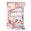 DIY Artificial Nails Set with Glue With Nail Art Beads (12-Nail Pack Assorted Pack Styles)