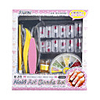 DIY Artificial Nails Set with Glue With Nail Art Beads (12-Nail Pack Assorted Pack Styles)