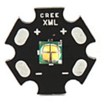 DIY CREE 12W 900LM 2800-3200K Warm White Light LED Emitter with Aluminum Base (12V)