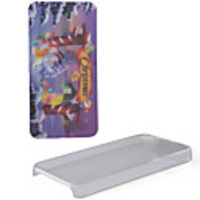 DIY Cystal Case And 3D Sticker Combo For iPhone 4(Christmas)