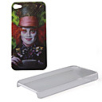 DIY Cystal Case And 3D Sticker Combo For iPhone 4(Wolf Man)