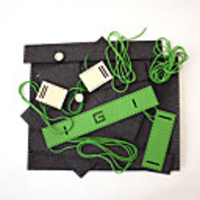 DIY Felt One Shoulder Bag (Green)