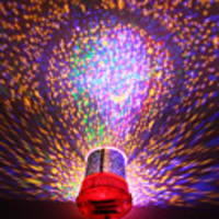 DIY Romantic Galaxy Starry Sky Projector Staycation Night Light Decoration Creative Romantic for Celebrate Festival