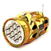 DK Multi Functional Flash Light Speaker (Desert)