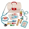 doctor kit for kids,  16pcs wooden toy medical kit for kids