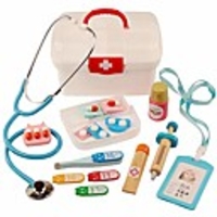 doctor toy,  13pcs pretend toy doctor medical toy set kids role playing dress up game set durable