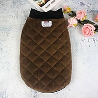 dog autumn and winter new two-legged vest cotton-padded jacket pet clothes teddy golden retriever large,  medium and small thermal clothes cat clothes miniinthebox