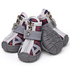 Dog Boots / Shoes Anti-Slip Keep Warm Color Block For Pets Rubber Blue