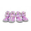 Dog Boots / Shoes Anti-Slip Keep Warm Color Block For Pets Rubber Purple