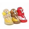 Dog Boots / Shoes Anti-Slip Keep Warm Color Block For Pets Rubber Yellow