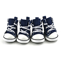 Dog Boots / Shoes Casual / Daily Solid Colored For Pets Fabric