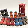 Dog Boots / Shoes Keep Warm Leather Solid Colored Leather For Pets PU Leather Black