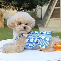 Dog Bowknot Floral Dress Skin-Friendly Pet Princess Dress Dog Sundress Summer Puppy Clothes for Dogs and Cats miniinthebox