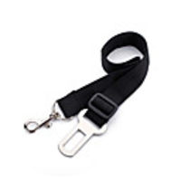 Dog Car Seat Harness / Safety Harness Adjustable / Retractable Safety Car Solid Colored Nylon Black Red