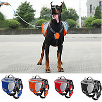 Dog Carrier Bag Travel Backpack Dog Pack Dog Backpack Dog Saddle Bag Waterproof Portable Nylon Black Red Blue miniinthebox