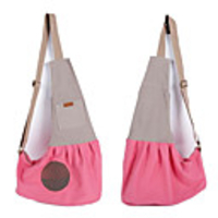 Dog Cat Astronaut Capsule Carrier Sling Shoulder Bag Breathable Soft Solid Colored Fashion Fabric Pink Green Blue